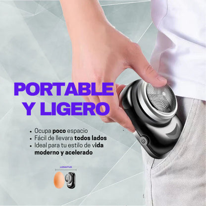 MINI RASURADORA ELÉCTRICA PORTÁTIL (MINI SHAVER)- Recargable